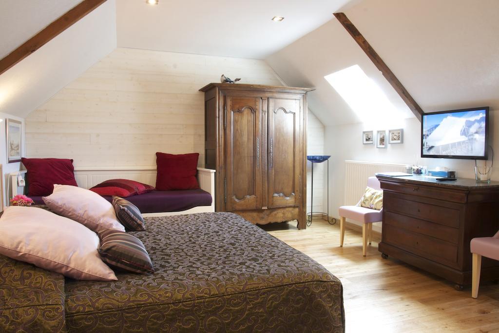 לינה וארוחת בוקר ארקוי Relais Saint Aubin חדר תמונה